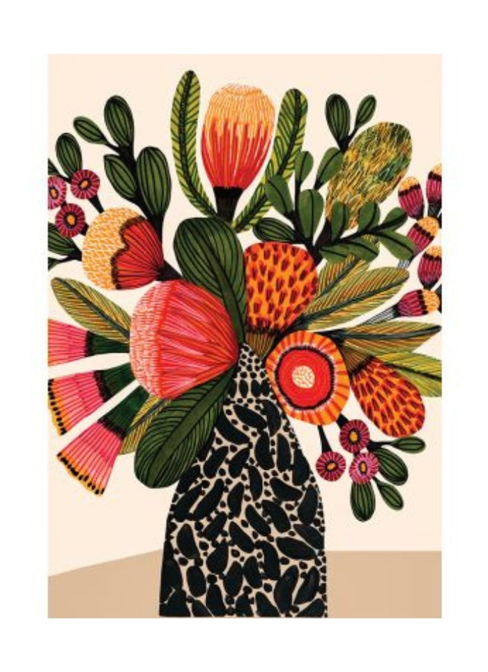 Kirsten Katz - Banksias in a Vase