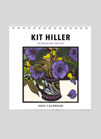 Kit Hiller Desk Calendar 2025