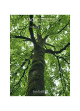 Calendar cover with a tree and 'Magic Trees 2023' text on a white background