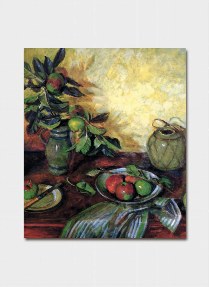 Margaret Olley art card - Katies Apples