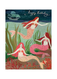 Red Cap Card - Mermaid