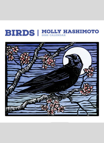 Molly Hashimoto: Birds Wall Calendar 2026