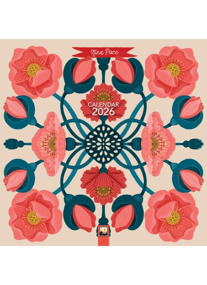 Nina Pace Wall Calendar 2026