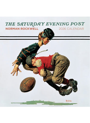 Norman Rockwell: The Saturday Evening Post Wall Calendar 2026