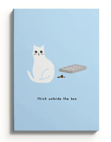 Ohh Deer lined notebook - Outside the box