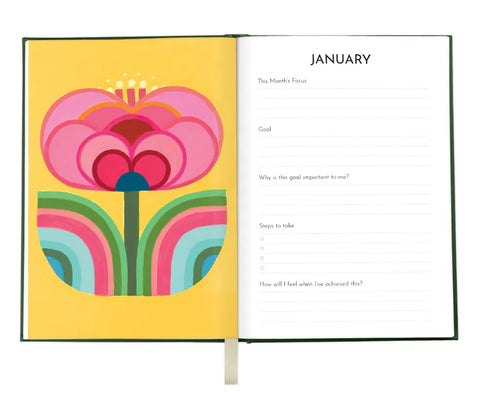 2026 Earth Greetings A5 Planner - Forest