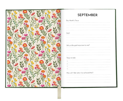 2026 Earth Greetings A5 Planner - Forest