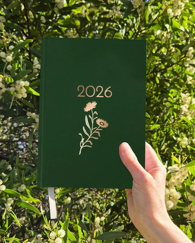 2026 Earth Greetings A5 Planner - Forest