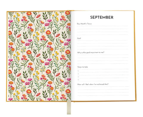 2026 Earth Greetings A5 Planner - Wattle