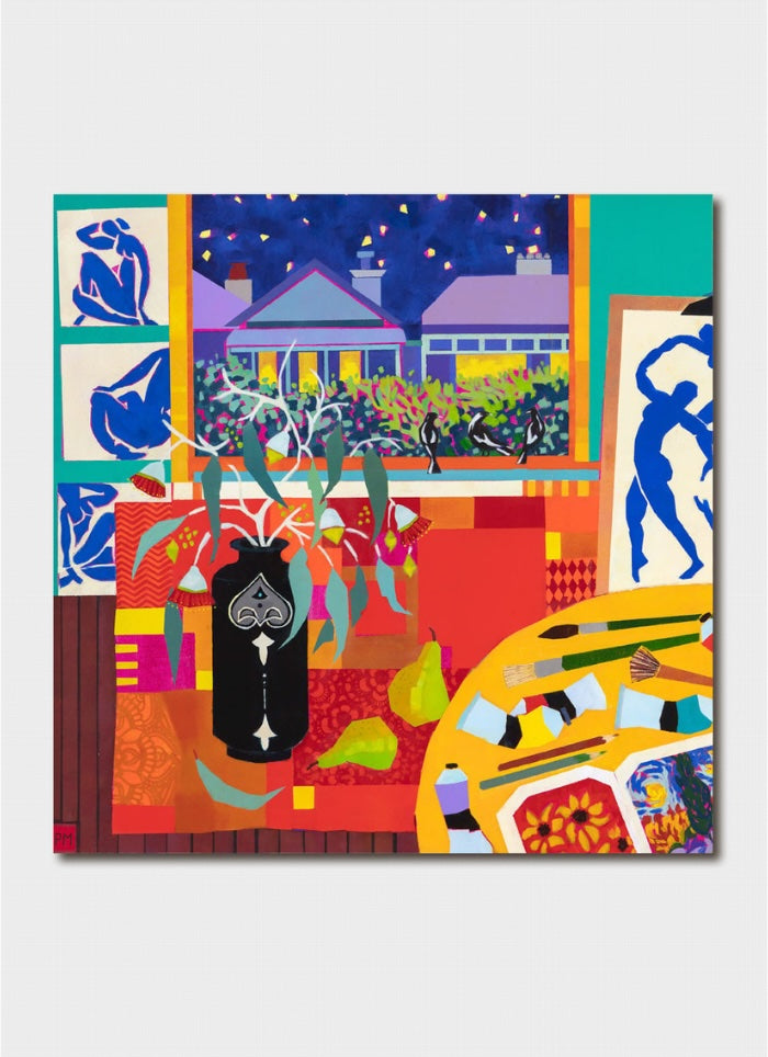 Peta Miller art card - Friends in the Studio