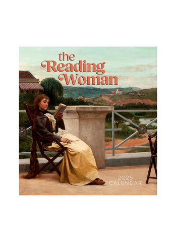 The Reading Woman Mini Wall Calendar 2025