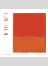 2027 calendar cover with Rothko painting and National Gallery of Art branding