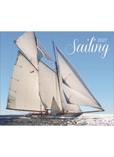 2027 Sailing calendar with a sailboat on the cover