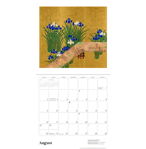 Dreams of Edo: Japanese Scrolls & Screens Wall Calendar 2026