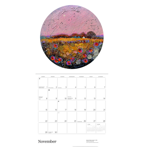 Scotland: The Art of Deborah Phillips Wall Calendar 2026