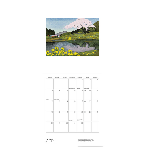 Serenity: Kazuyuki Ohtsu Mini Wall Calendar 2026