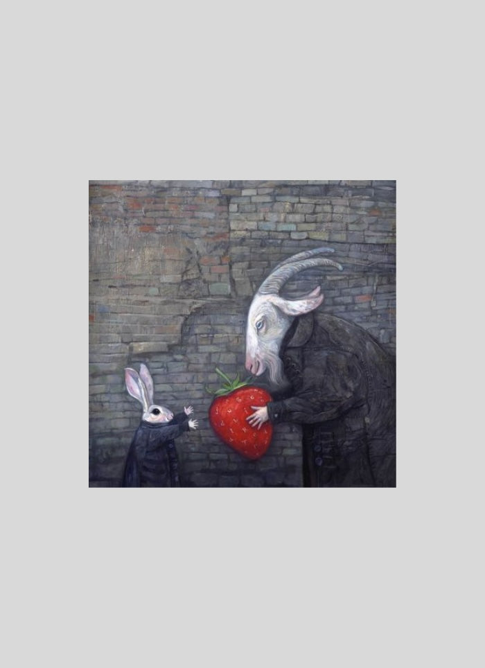 Shaun Tan small art card #93s