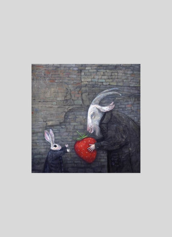 Shaun Tan small art card #93s
