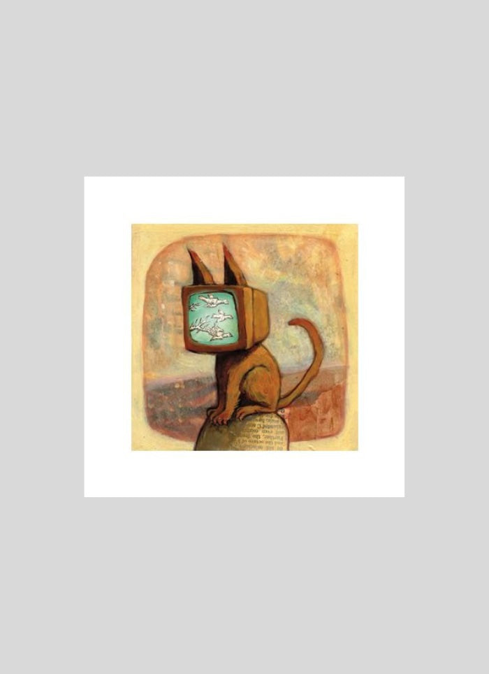 Shaun Tan small art card #38