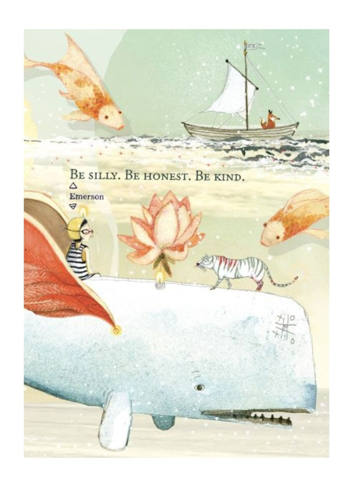 Sacredbee greeting card - Silly, Kind, Honest