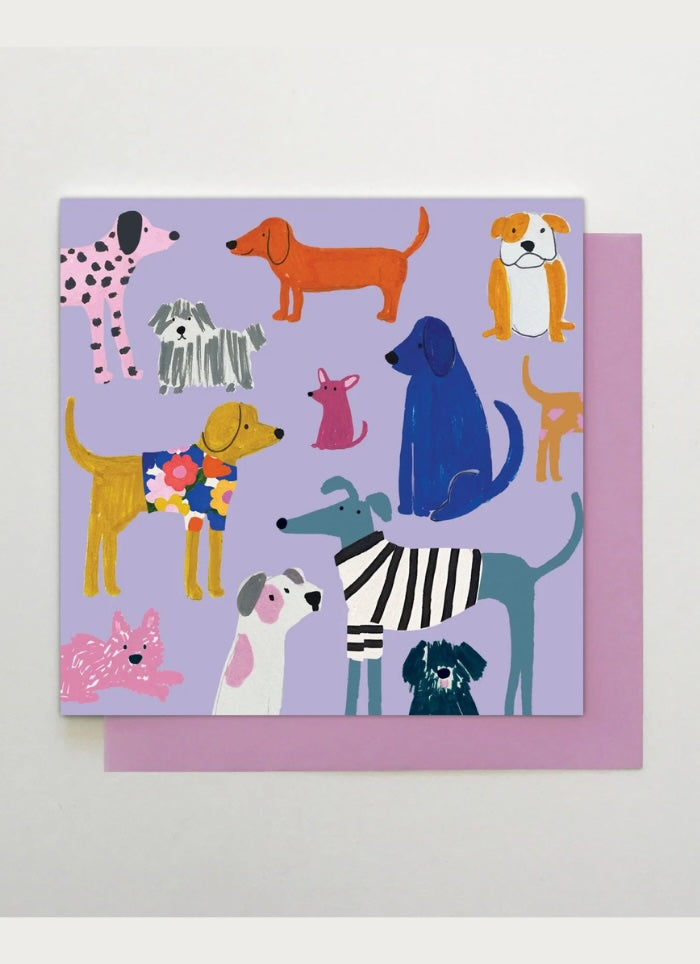 Stop The Clock Designs Art Card - Dogs