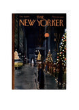 New Yorker Christmas Card - Street Lights