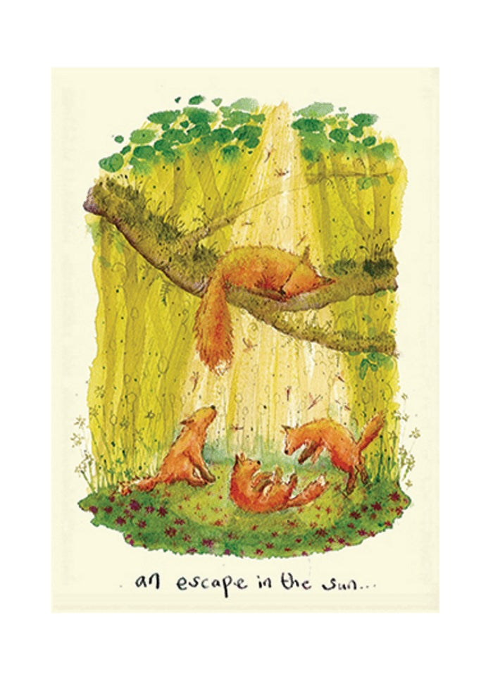 Two Bad Mice Card - An Escape in the Sun