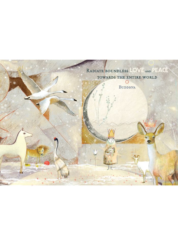 Sacredbee Christmas card - Boundless Love