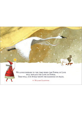 Sacredbee Christmas card - Power of Love