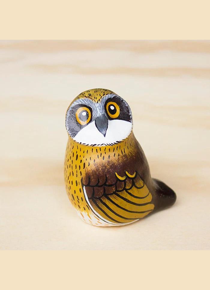 Songbird Whistle Paperweight - Boobook Owl