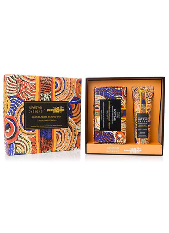 Bottle Brush Handcream & Soap Gift Box