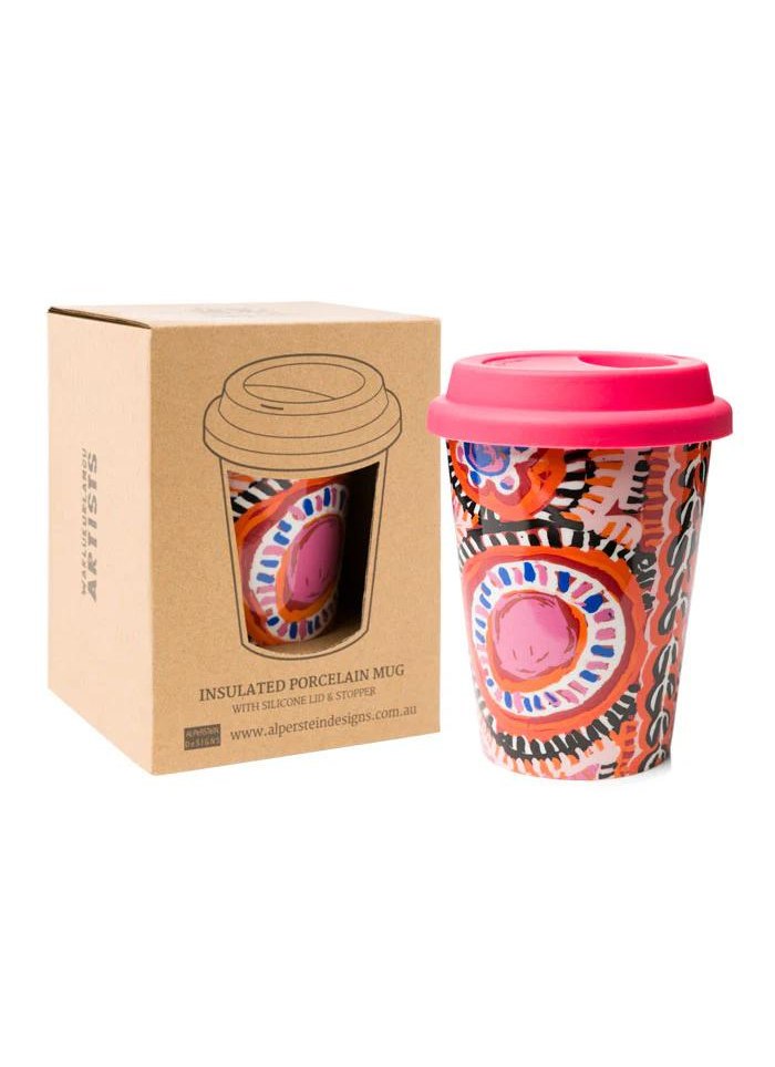Insulated Coffee Mug - Murdie Morris (with box)