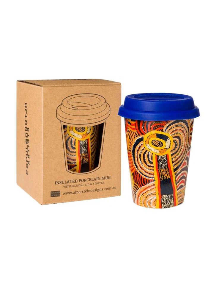 Insulated Coffee Mug - Nora Davidson (with box)