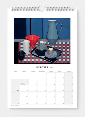 Criss Canning Wall Calendar 2026 - month