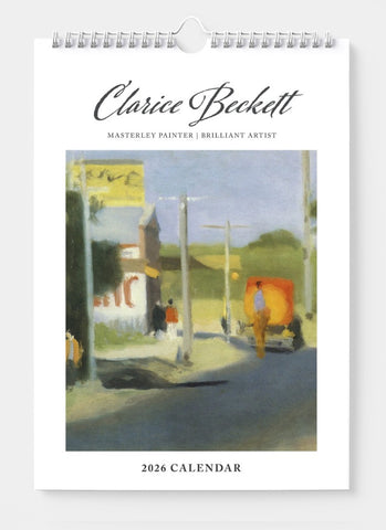 Clarice Beckett Wall Calendar 2026