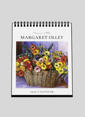 Margaret Olley Desk Calendar 2026 - front cover