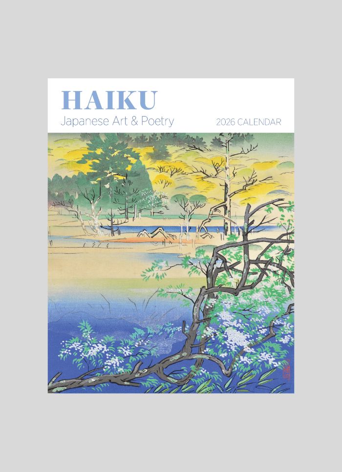 Haiku: Japanese Art and Poetry 2026 Mini Wall Calendar - front