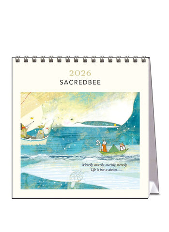 Sacredbee Desk Calendar 2026