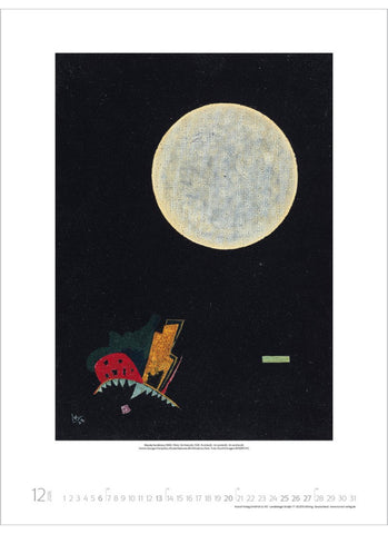 Bauhaus Large Wall Calendar 2026 - month