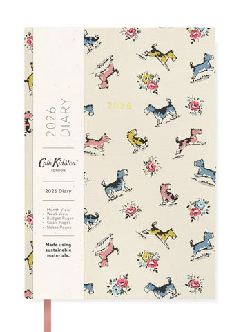 Cath Kidston A5 Large Linen Diary 2026 - Bille and Friends