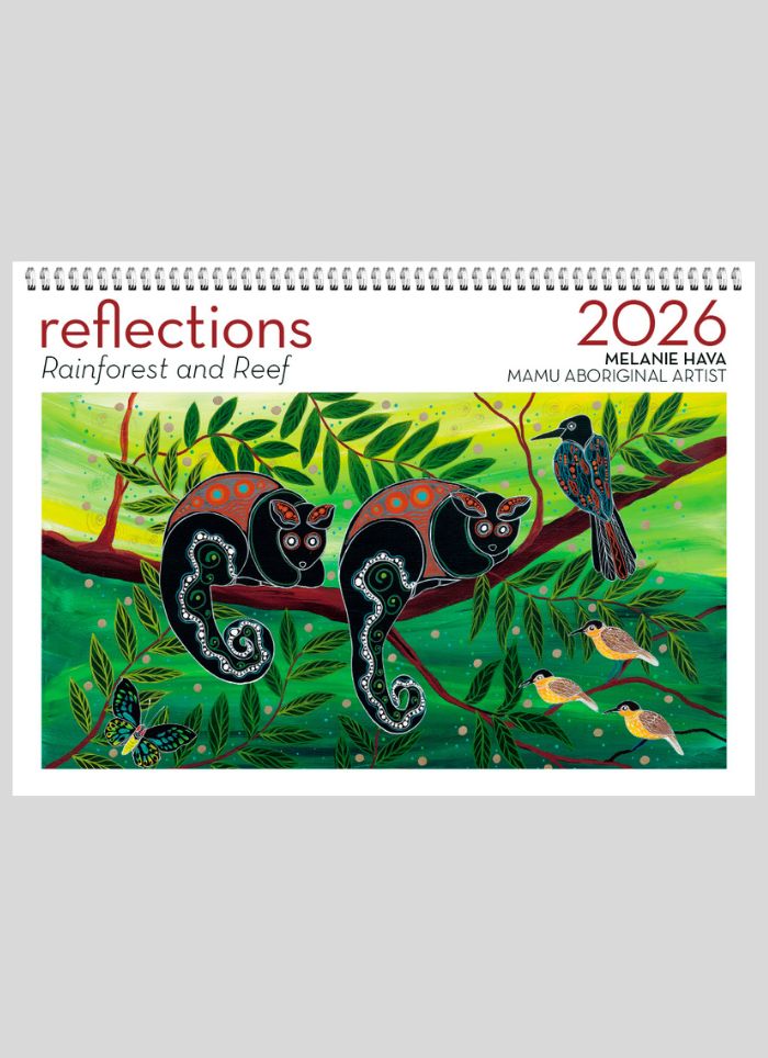 Reflections - Rainforest & Reef Melanie Hava Wall Calendar 2026