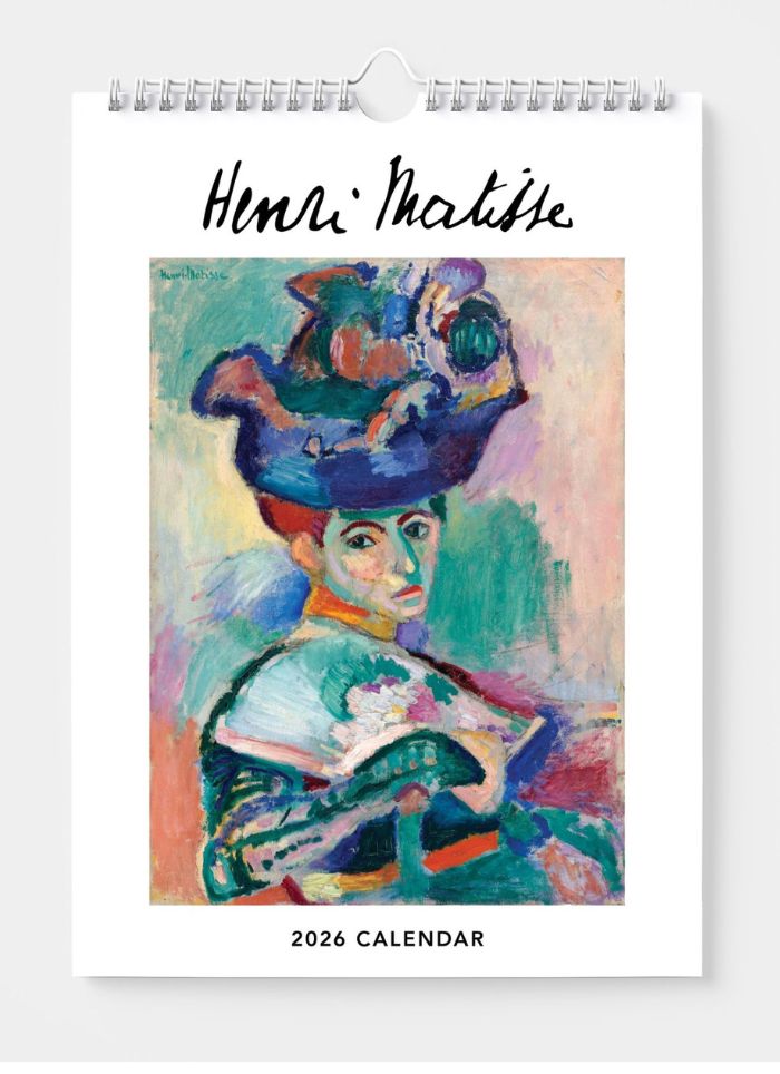 Henri Matisse Wall Calendar 2026 - front