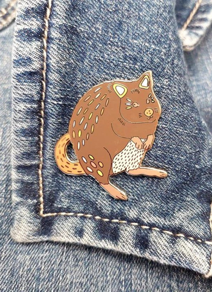 Quokka Enamel Pin