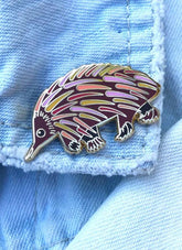 Echidna Enamel Pin