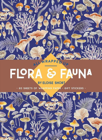 Flora & Fauna by Eloise Short - Wrapping Papers Book