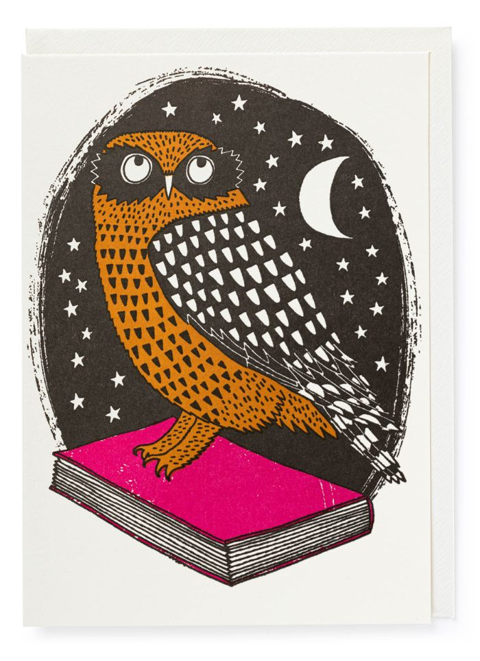 Archivist Press - Book Owl (Letterpress)