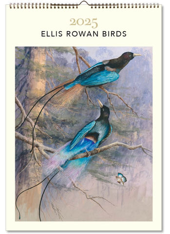 Ellis Rowan Birds Large Wall Calendar 2025