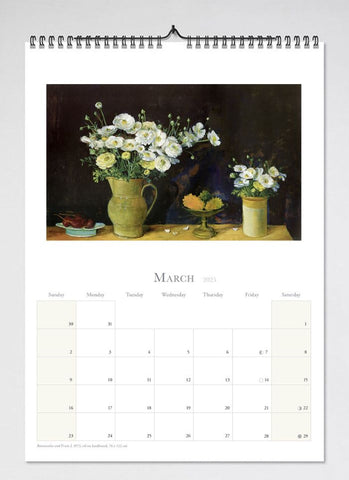 Margaret Olley Wall Calendar 2025 - month