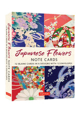 Japanese Flowers Note Cards