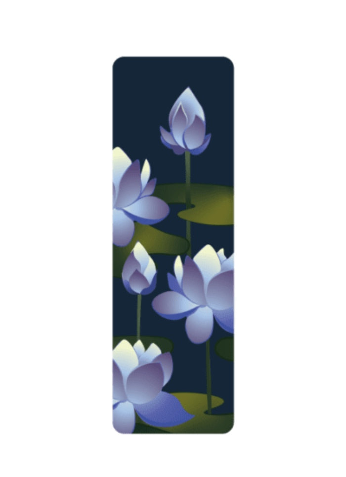 Emma Miszalski Bookmark - Blue Lotus Garden